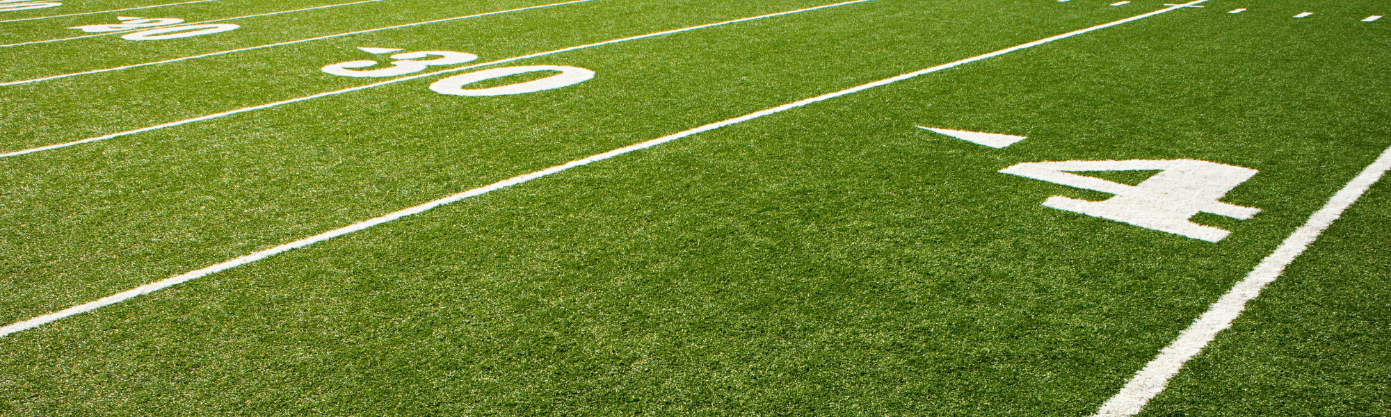 Football field turf